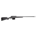 Savage Savage Arms 110 Long Range Hunter Full Size 338 Lapua Mag 5+1 26" Matte Black Threaded Barrel, Matte Black Drilled & Tapped Carbon Steel Receiver, Adj AccuStock Matte Gray Synthetic Stock, Right Hand
