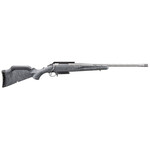 Ruger Ruger American Gen II Full Size 30-06 Springfield 4+1 20" Cobalt Cerakote Threaded Barrel, Picatinny Rail Steel Receiver, Gray Splatter Adjustable Synthetic Stock