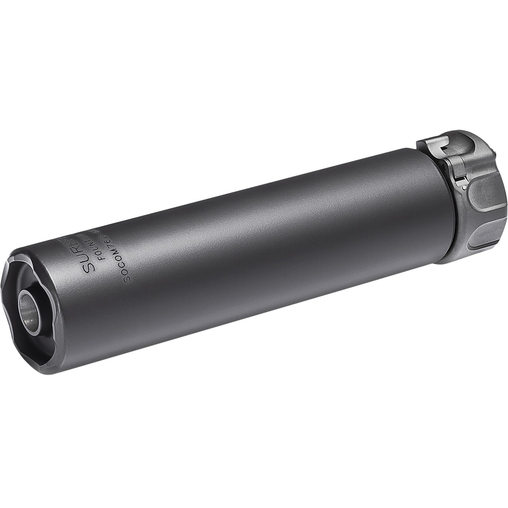 Surefire SUREFIRE 7.62 Mini 2, 2ND GEN SOCOM SUPPRESSOR, HIGH TEMPERATURE ALLOY CONSTRUCTION, FOR USE WITH 7.62 CALIBER AMMUNITION, BLACK FINISH
