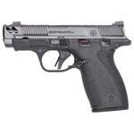 Smith & Wesson Smith & Wesson PC Bodyguard 2.0 Carry Comp Micro Frame 380 ACP 12+1 3.10" Black Armornite Ported Barrel, Gray Armornite Stainless Steel Serrated Slide, Black Polymer Frame, Black Textured Grip, Manual Thumb Safety