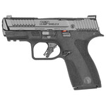 Smith & Wesson Smith & Wesson M&P Shield X Sub-Compact Frame 9mm Luger 15+1 3.60" Black Armornite Target Crown Barrel, Black Armornite Stainless Steel Optic Cut/Serrated Slide, Black Polymer Frame w/Picatinny Rail, Textured Grip, No Thumb Safety