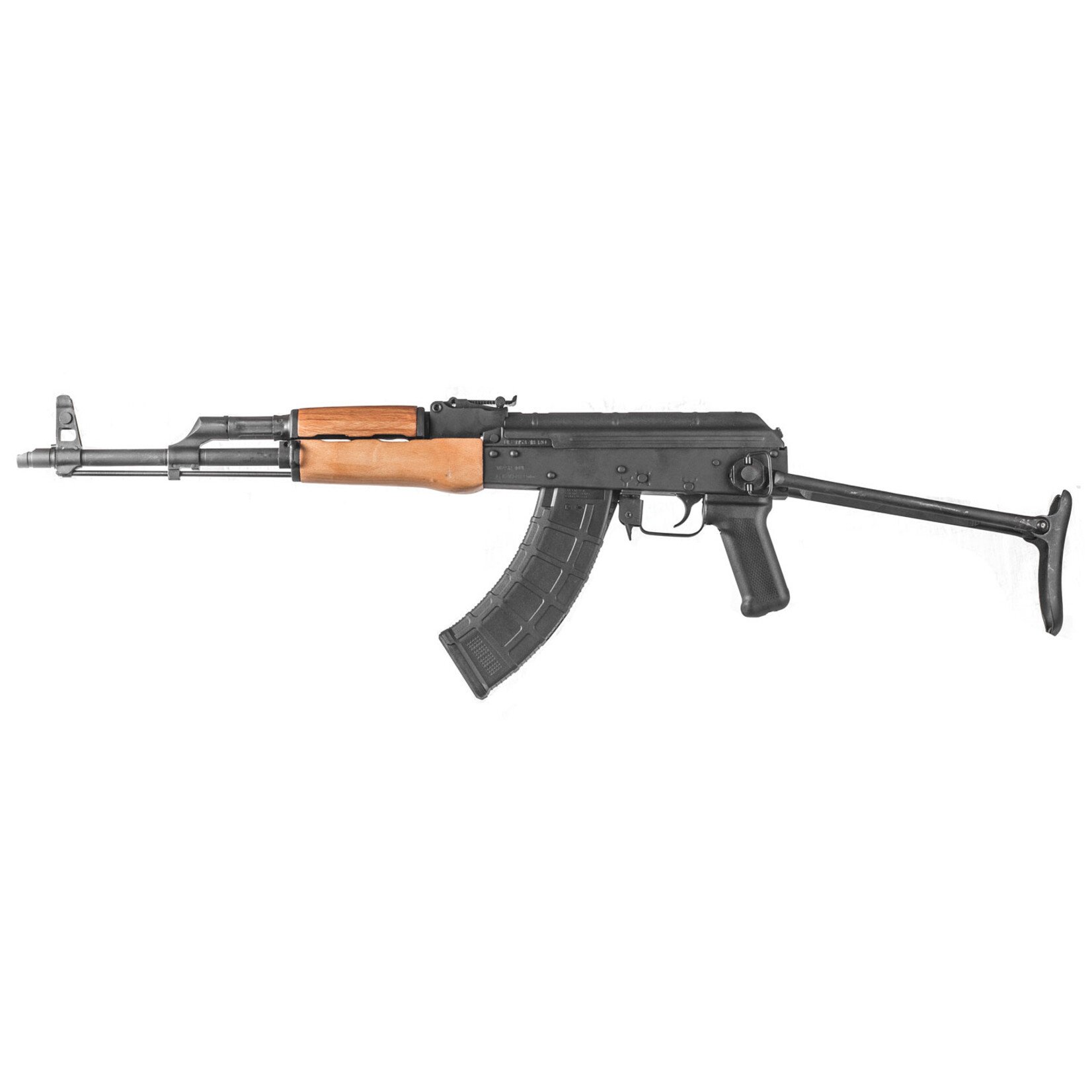 Century Arms Century WASR-10 UF 7.62x39mm 16.25" 30+1 Black Black Folding Stock Black Polymer Grip