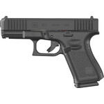 GLOCK Glock G19 V Compact 9mm Luger 15+1 4.02" Black Barrel & Steel Serrated Slide, Black Polymer Frame w/Accessory Rail, Interchangeable Backstrap