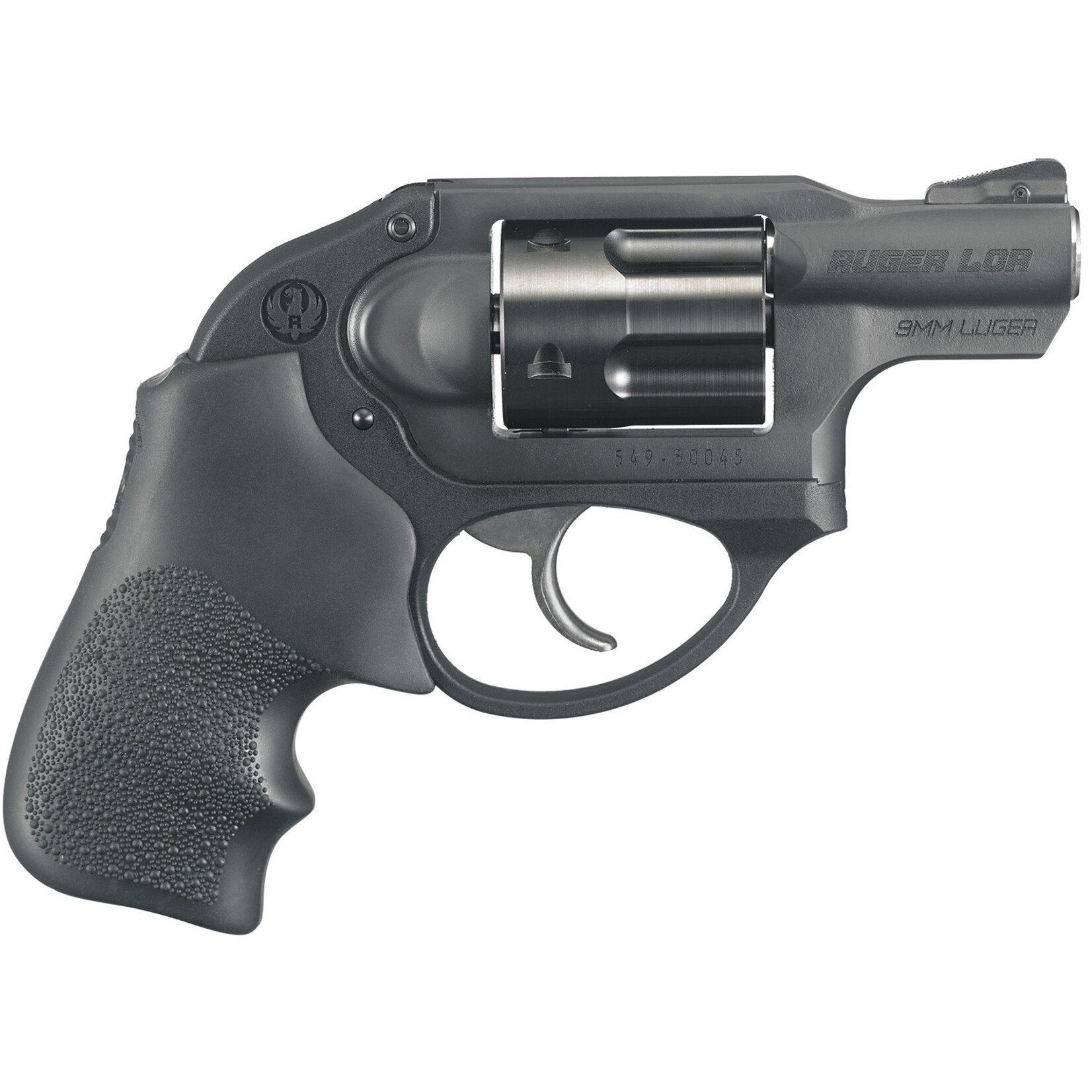 Ruger Ruger LCR Small Frame 9mm Luger 5rd 1.87" Matte Black Steel Barrel, Black PVD Cylinder, Matte Black Stainless Steel Frame, Black Hogue Tamer Monogrip, Concealed Hammer