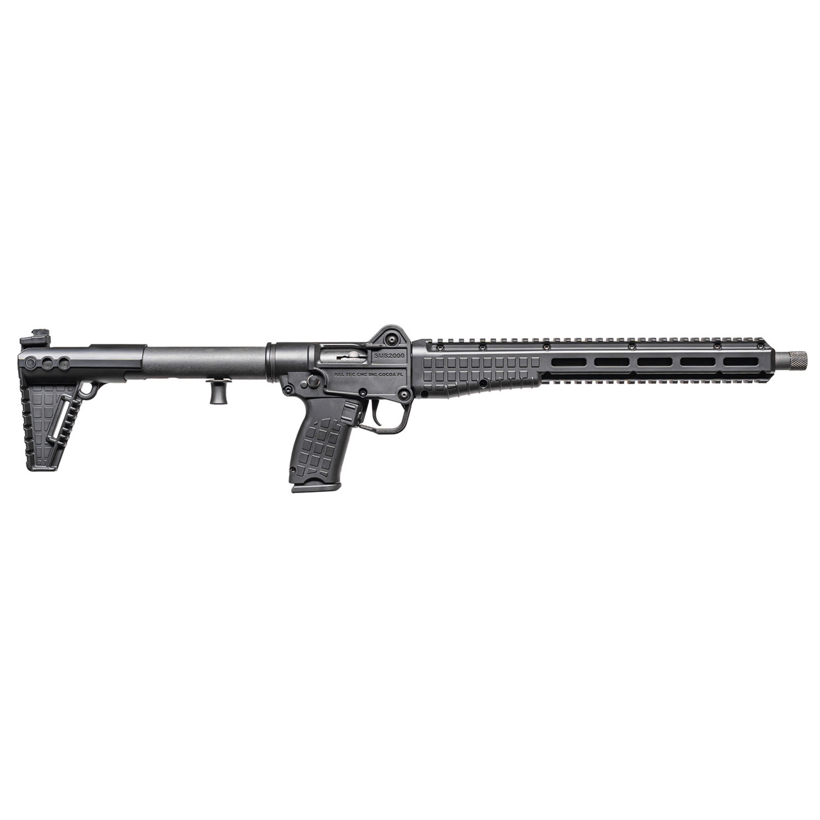 KEL-TEC Kel-Tec SUB2000 Gen3 10mm Auto 15+1 16.15" Black Threaded Barrel, Black Picatinny Rail Receiver, M-LOK Handguard, Rotating Forend, 3 Position Adj Black Polymer Stock, Glock 20 Grip, Glock Magazine Compatible