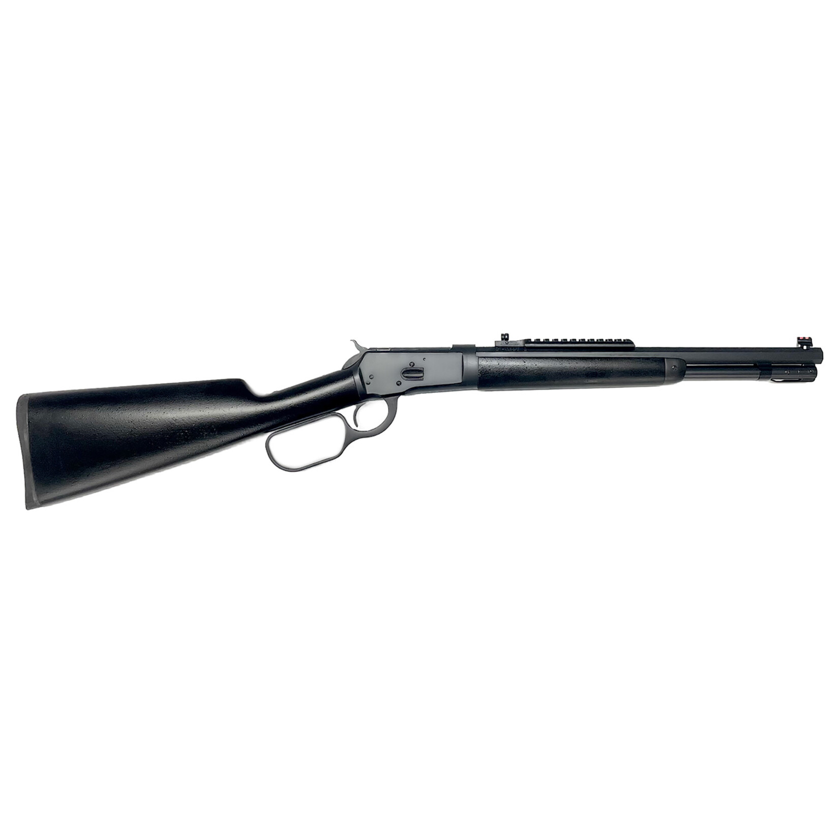 Taylor's & Co Taylors & Company 1892 Alaskan Take-Down 44 Rem Mag Caliber with 7+1 Capacity, 16" Barrel, Matte Black Metal Finish & SoftTouch Black Synthetic Stock Right Hand (Full Size)