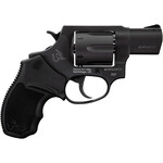 Taurus Taurus 327 Small Frame 327 Federal Mag 6rd 2" Matte Black Carbon Steel Barrel, Cylinder & Frame, Black Finger Groove Rubber Grip, Hammer Safety