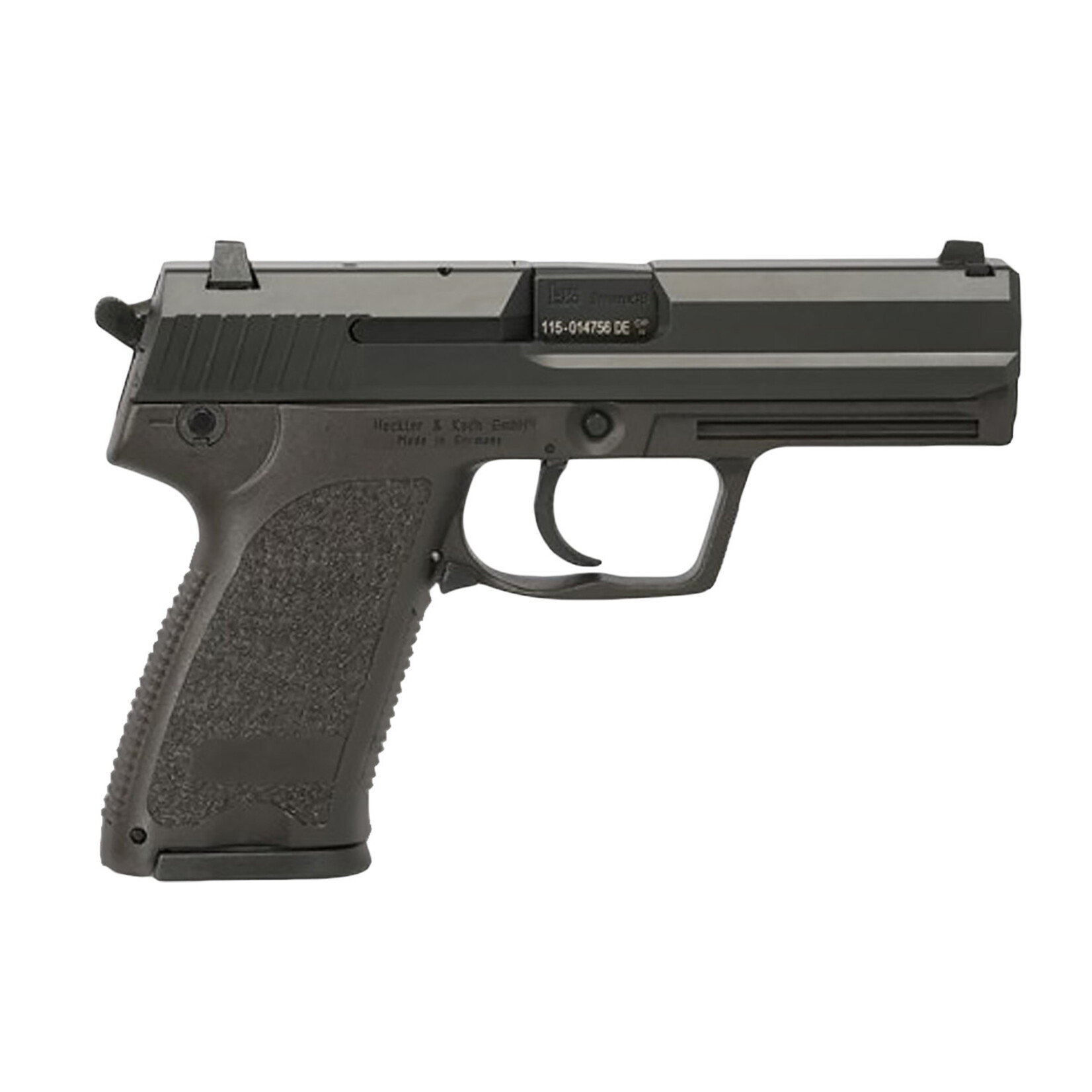 HK HK P8A1 9mm Luger 15+1 16.50" Black Steel Barrel, Black Receiver