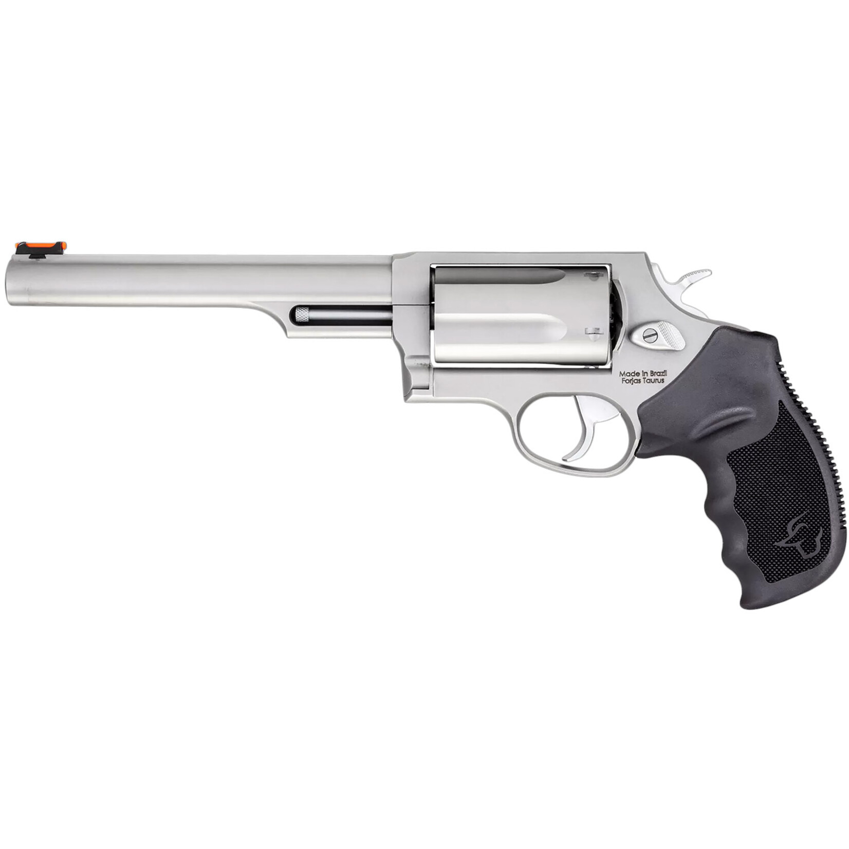 Taurus Taurus Judge Compact 45 Colt (Long Colt)/410 Bore 5 Shot 6.50" Matte Stainless Steel Barrel, Cylinder & Frame, Black Ribber Grip, Transfer Bar Safety, Exposed Hammer
