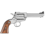 Ruger Ruger Bearcat Stainless 4.2" 22 Long Rifle Revolver - 6 Rounds | 4.2" Barrel | Wood Grips | Stainless/Silver | 3-Dot Sights Lipsey's Exclusive