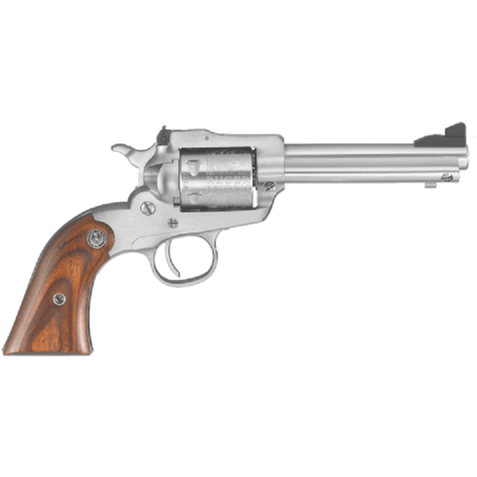 Ruger Ruger Bearcat Stainless 4.2" 22 Long Rifle Revolver - 6 Rounds | 4.2" Barrel | Wood Grips | Stainless/Silver | 3-Dot Sights Lipsey's Exclusive