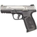 Smith & Wesson Smith & Wesson SD9 2.0 Compact Frame 9mm Luger 16+1, 4" Stainless Steel Barrel, Satin Stainless Steel Serrated Slide, Black Polymer Frame w/Picatinny Rail, Black Textured Polymer Grip