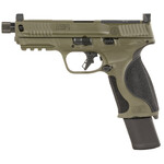 Smith & Wesson Smith & Wesson M&P PC M2.0 Sports South Exclusive Full Size Frame 9mm Luger 23+1 4.80" Black Armornite Threaded Barrel, OD Green Cerakote Stainless Steel Optic Cut/Serrated Slide & Aluminum Frame w/Picatinny Rail, Interchangeable Palmswel