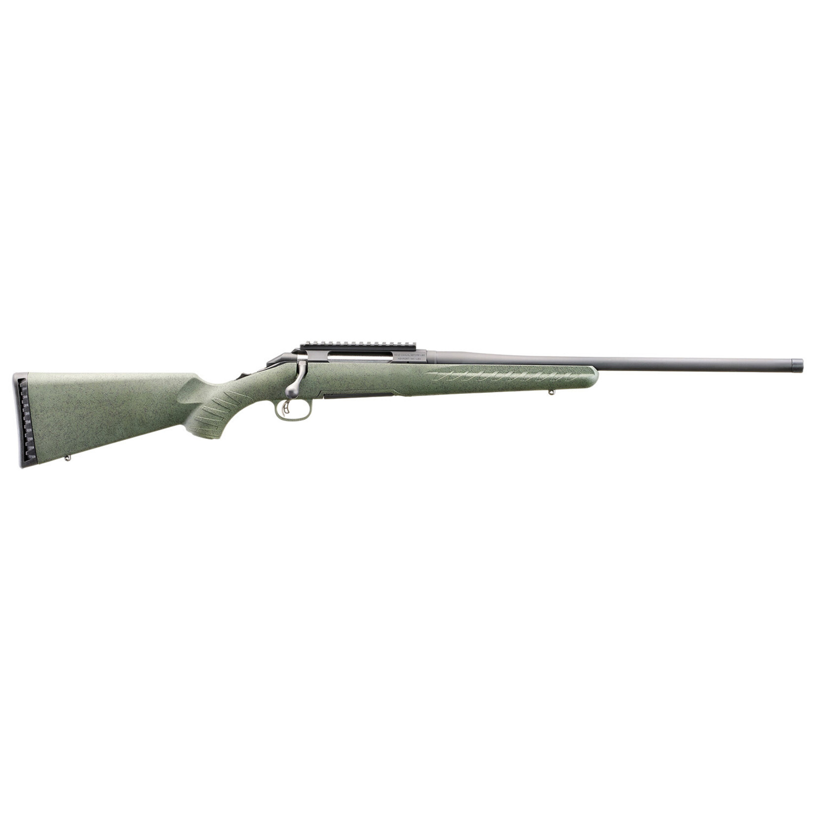 Glenfield Model A Full Size 308 Win 4+1 20" Matte Black Threaded Barrel, Matte Black Alloy Steel Receiver w/Picatinny Rail, Moss Green Splatter Fixed Synthetic Stock, Thread Protector