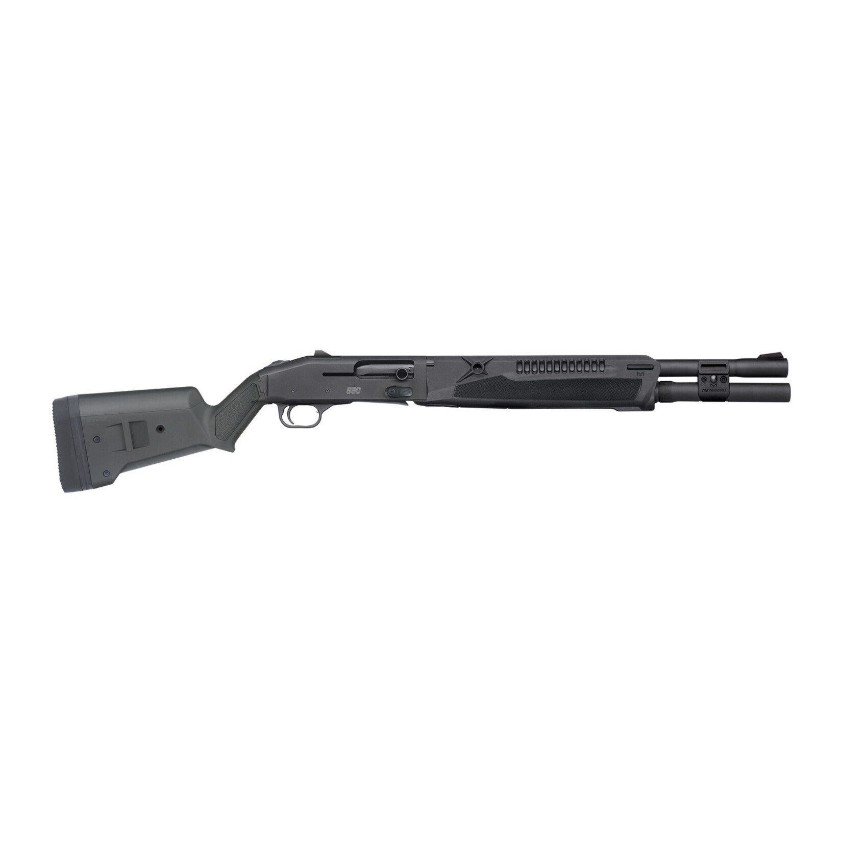 Mossberg Mossberg 990 Magpul SPX 12 Gauge Semi-Auto 3" 7+1 18.50" Matte Black Integrated Heat Shield Barrel & Drilled & Tapped Receiver, Black Magpul SGA Synthetic Stock, M-LOK Forend