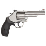 Smith & Wesson Smith & Wesson  Model 69 *CA Compliant L-Frame 44 S&W Spl/44 Rem Mag 5 Shot 4.25" Matte Stainless Steel Barrel, Matte Stainless Cylinder, Matte Stainless Stainless Steel Frame, Black Finger Grooved Grip, Internal Lock Safety, Exposed Hammer