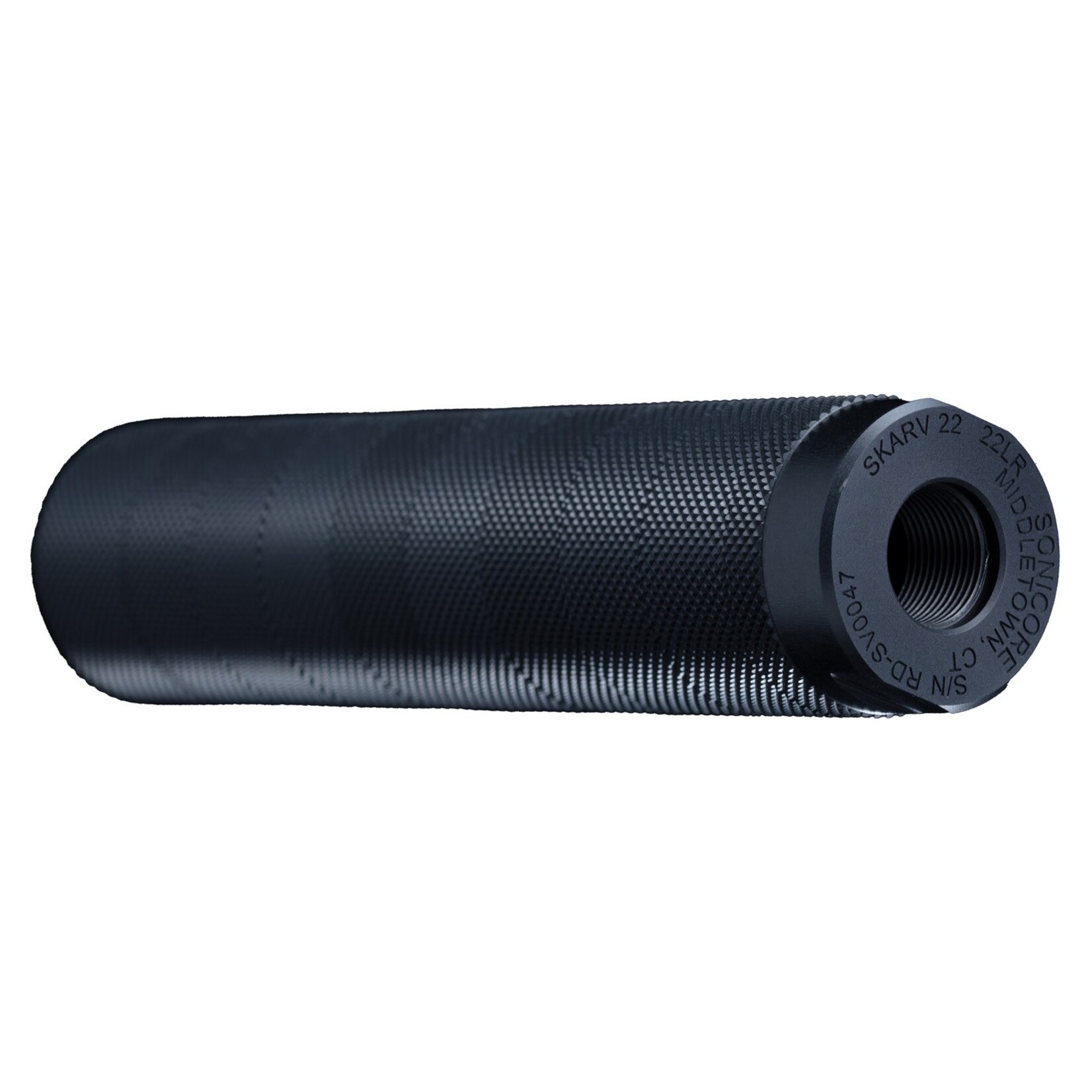 Sonicore Skarv 22 22LR 1.13" Black Aluminum 1/2"x28