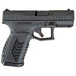 Derya Firearms DY9Z Micro Compact 9mm Luger 15+1 3.50" Black Melonite Alloy Steel Barrel & Optic Ready/Serrated Slide, Black Polymer Frame w/Accessory Rail, Interchangeable Backstrap Grip, RMSc Footprint