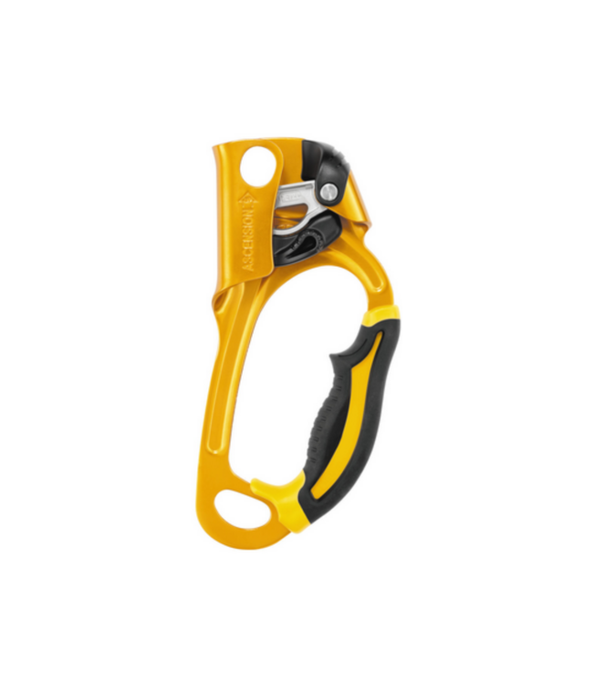 Petzl PETZL | Ascension - Handled Rope Clamp (Black - Right Handed) (B17ARN)