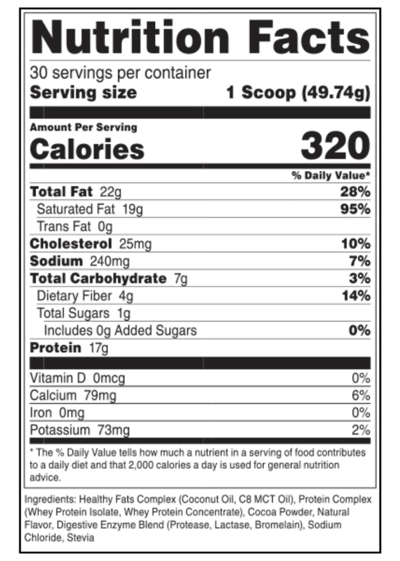 Bucked Up Bucked Up Keto Protein