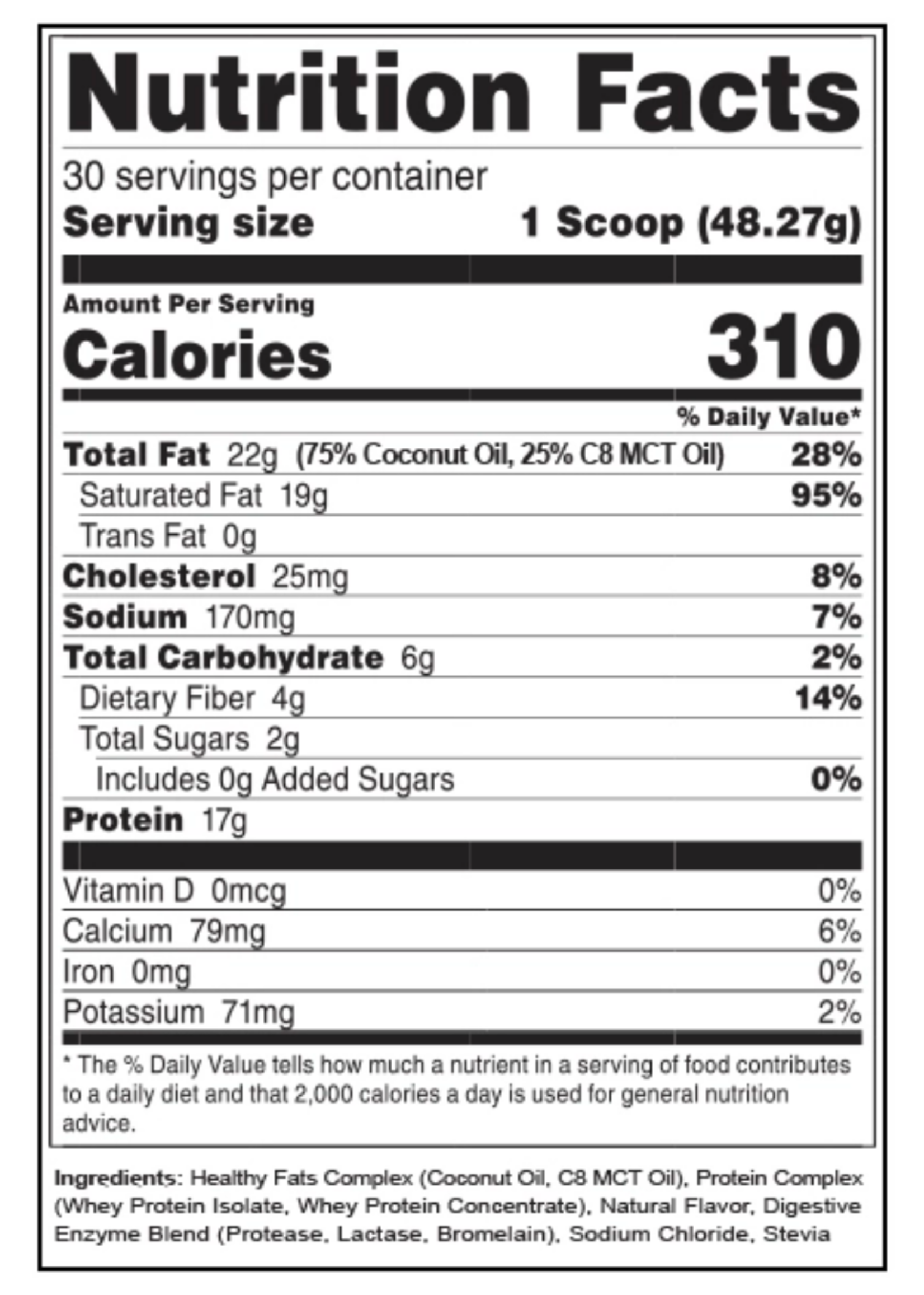 Bucked Up Bucked Up Keto Protein