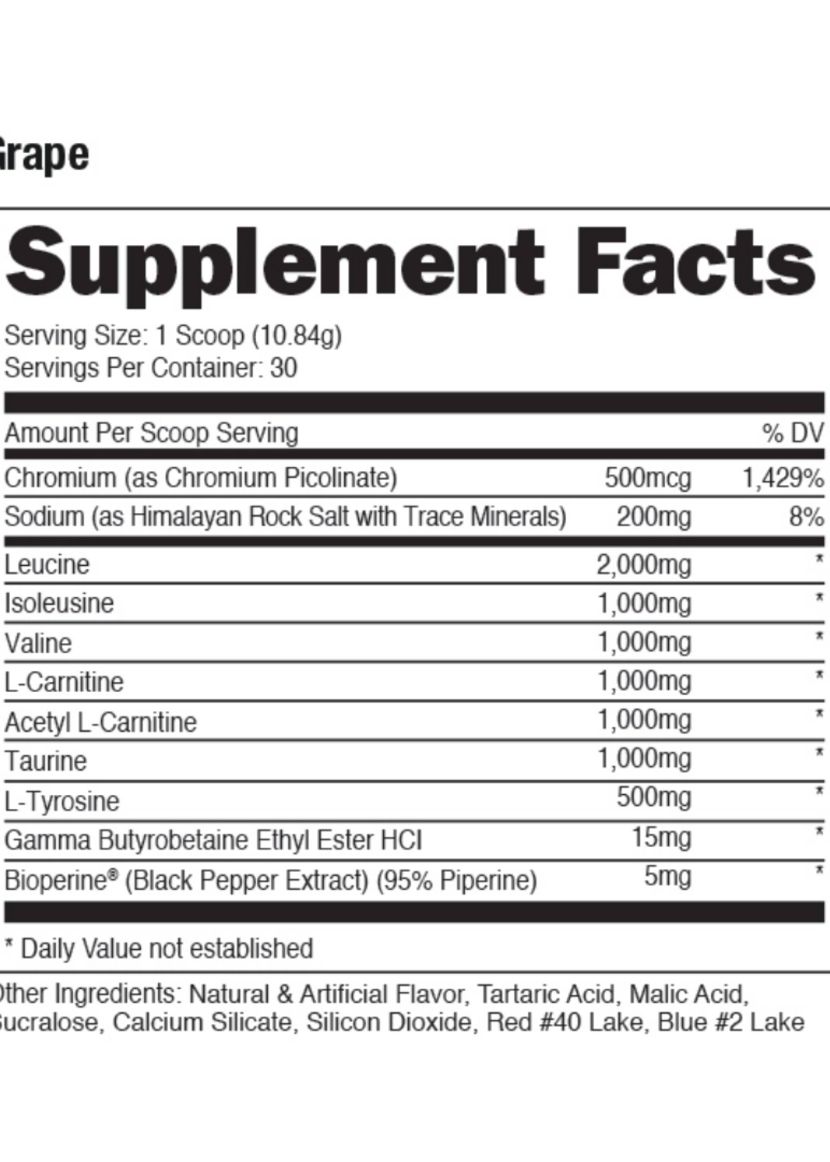 Bucked Up Bucked Up Racked BCAA