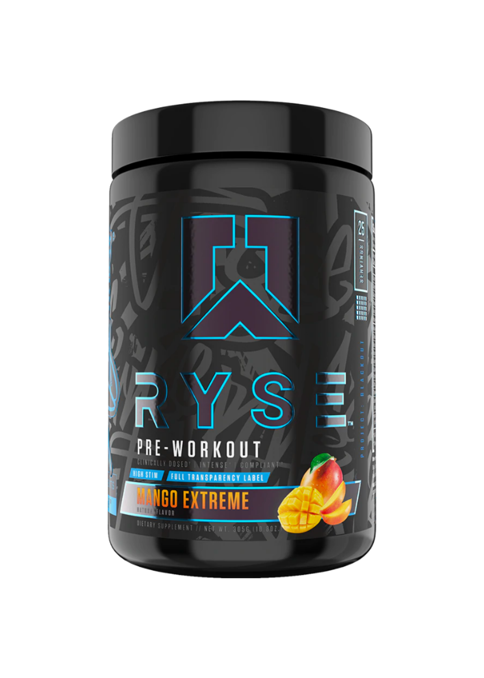 Ryse Ryse Pre-Workout Project Blackout