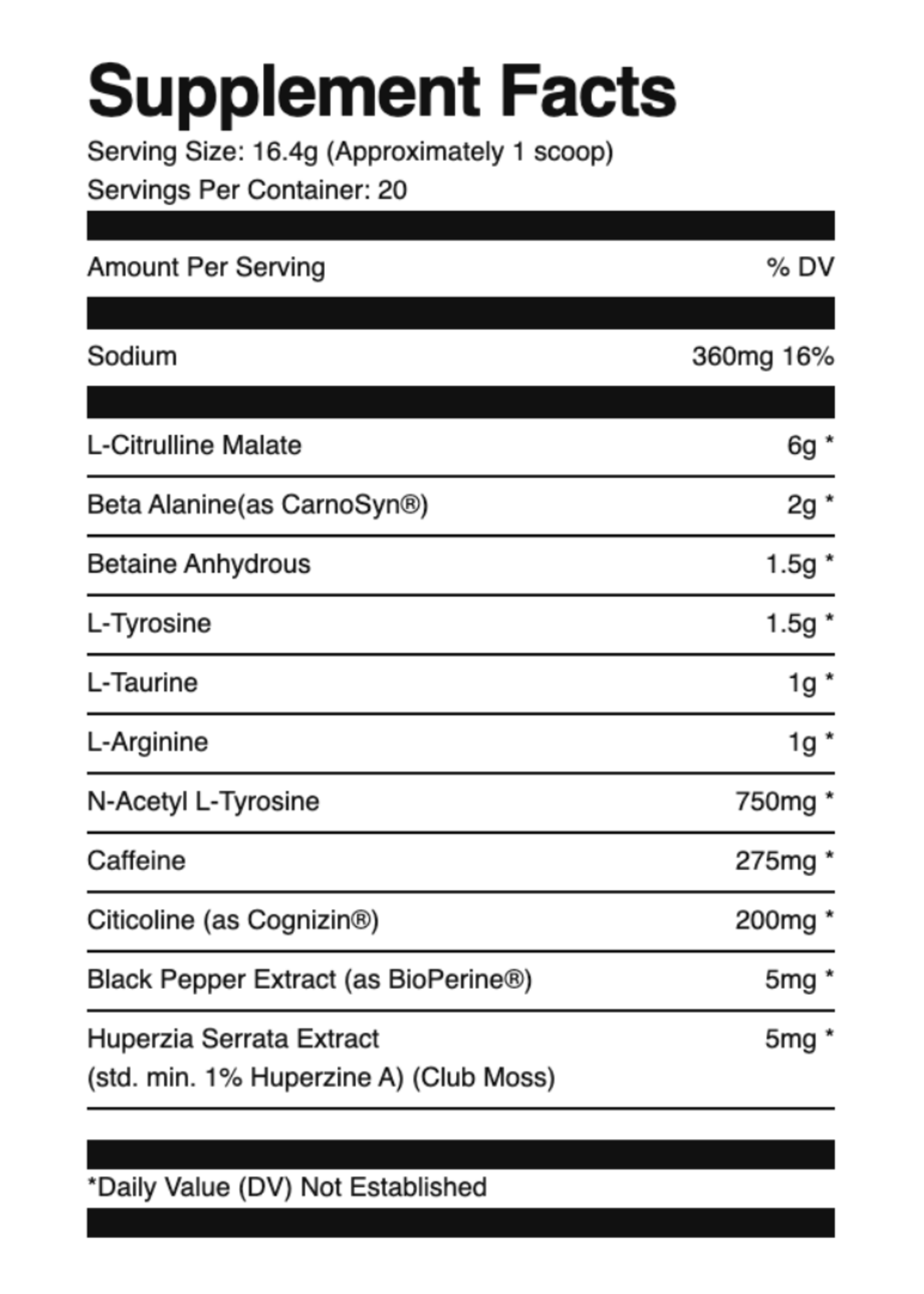 Ryse Ryse Pre-Workout