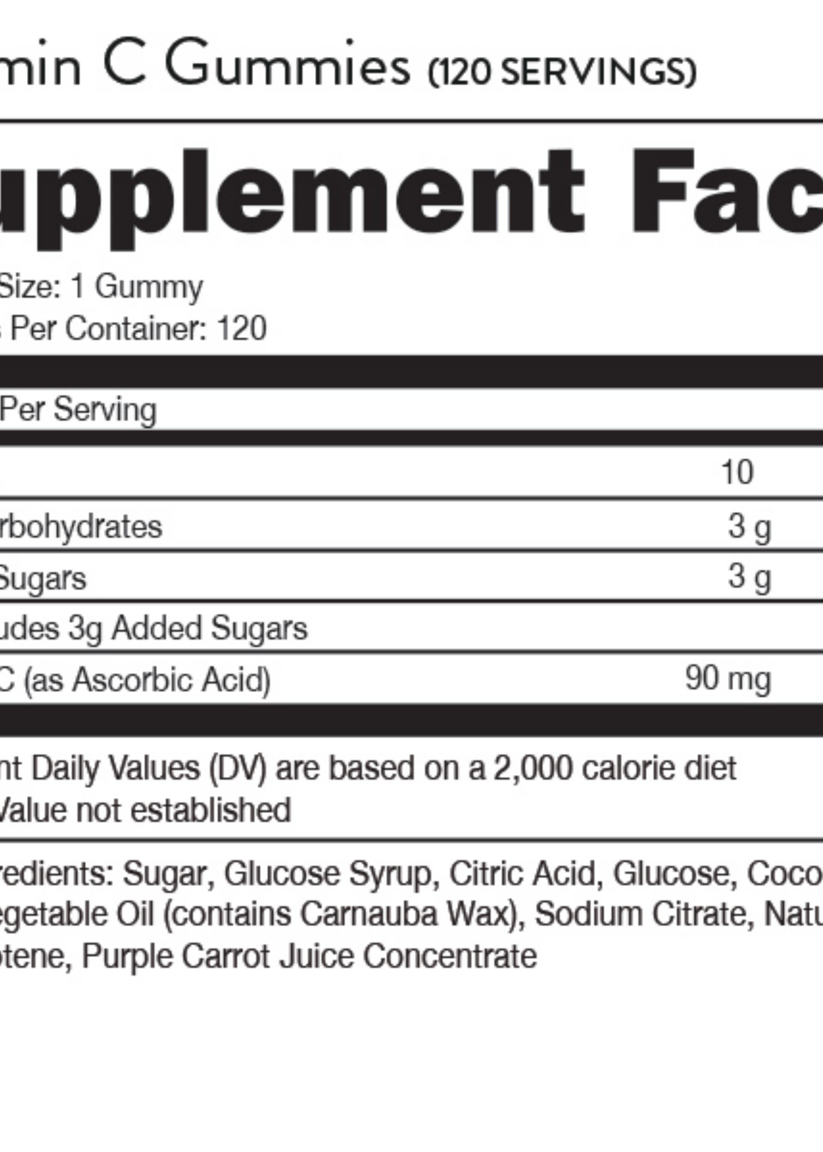 Bucked Up Bucked Up Vitamin C Gummies 120 servings