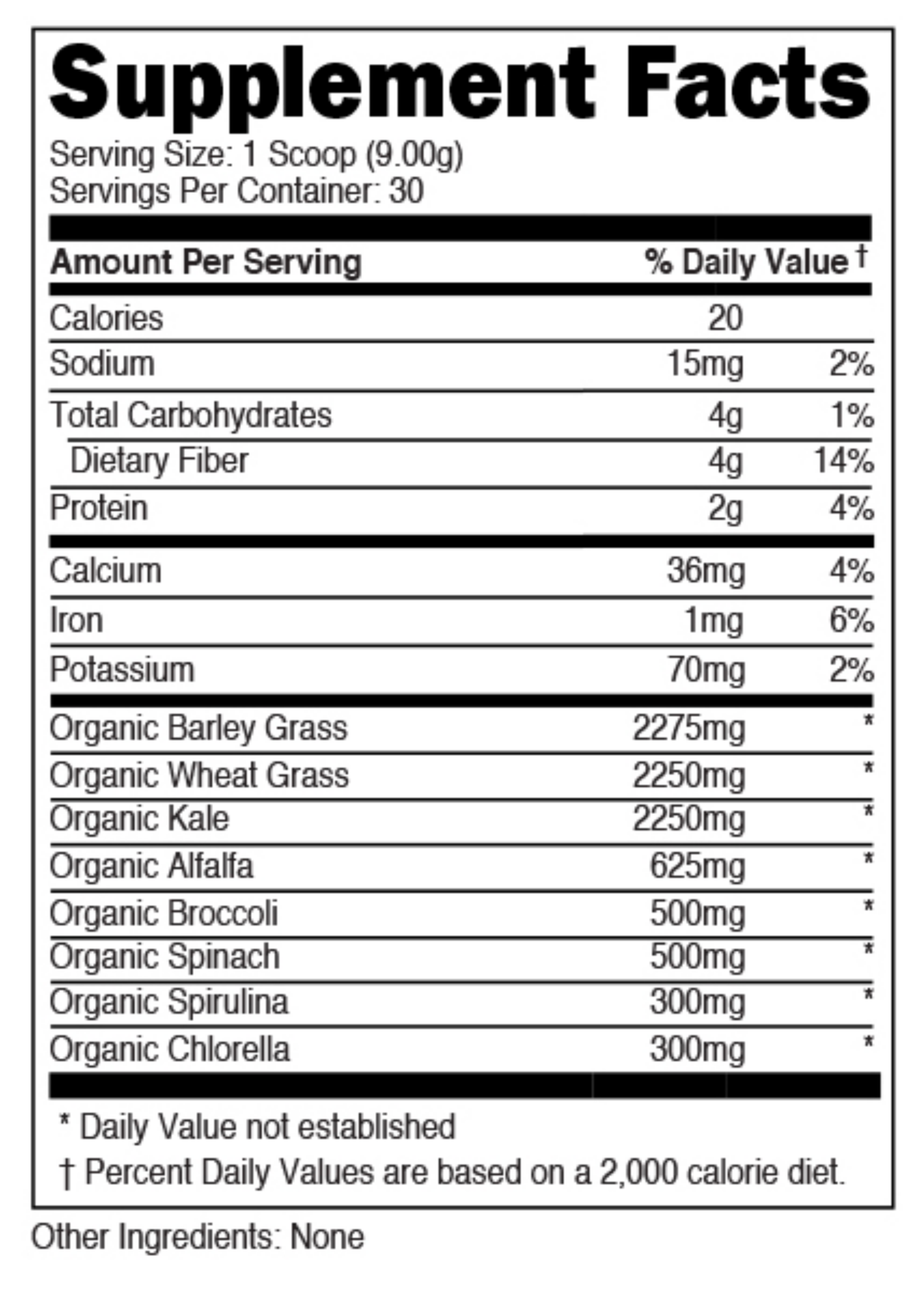 Bucked Up Bucked Up Organic Greens