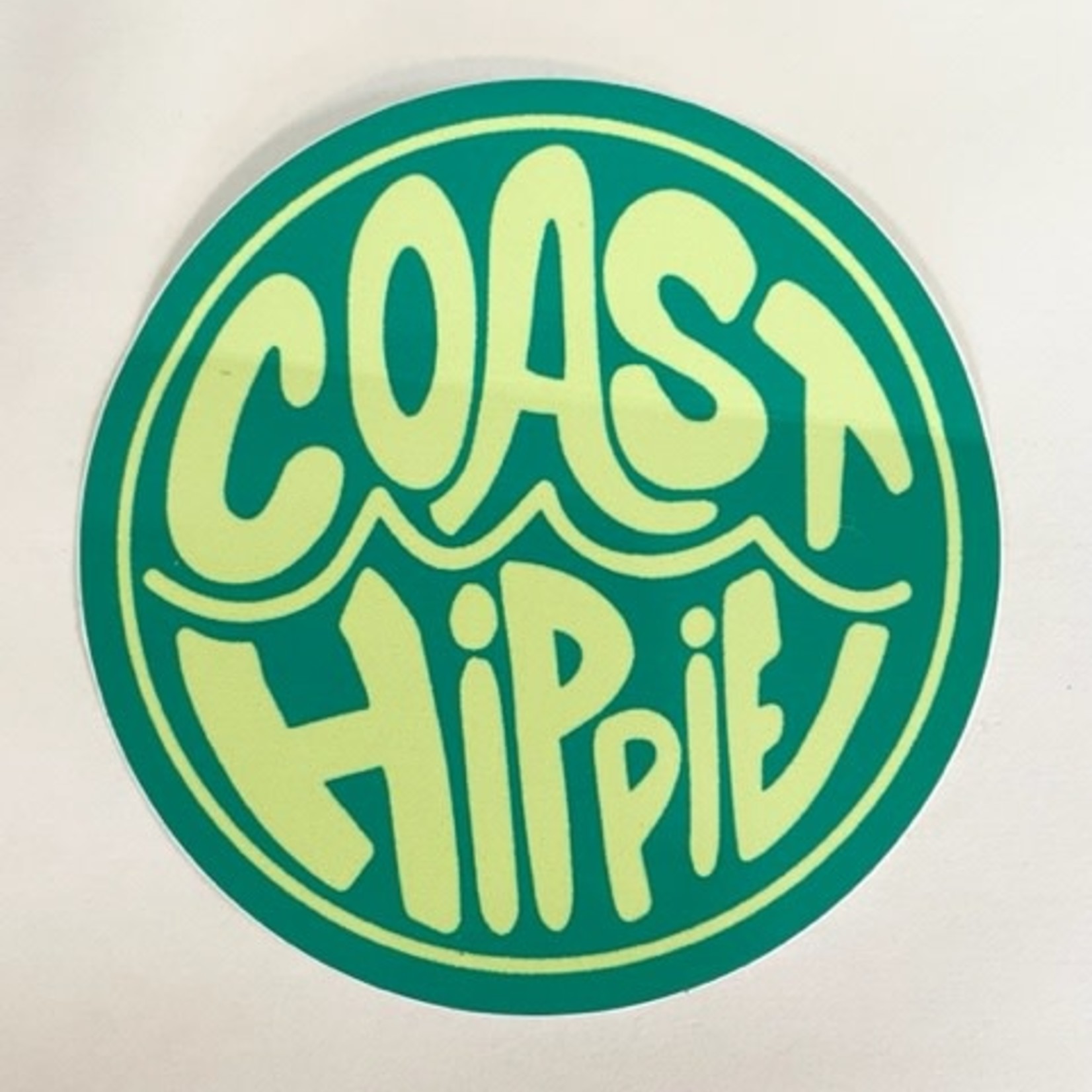 Coast Hippie Sticker - Groovy