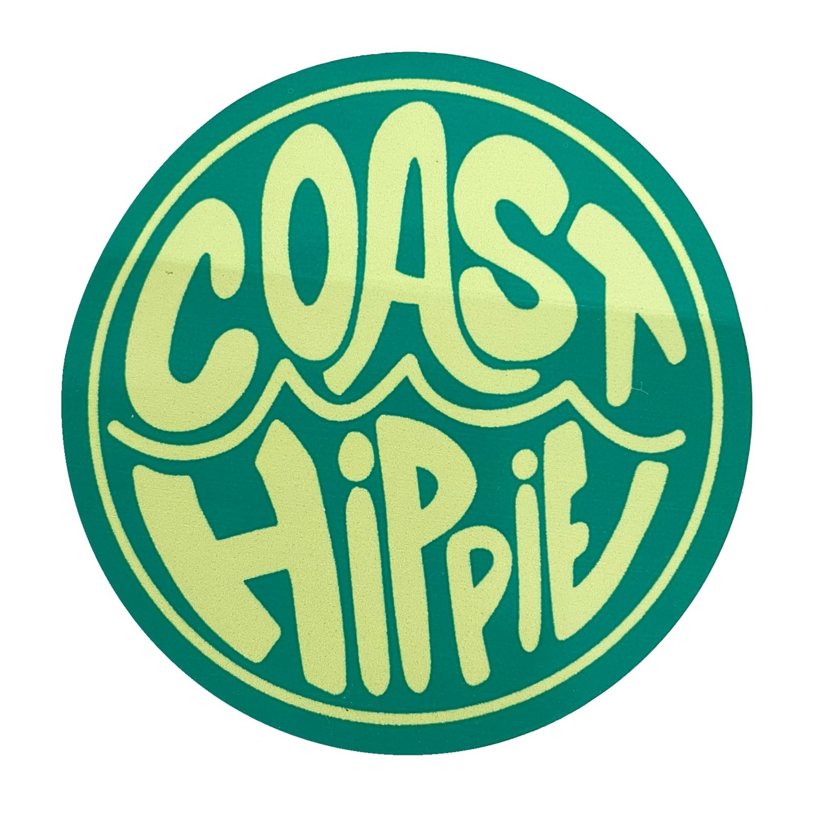 Coast Hippie Sticker - Groovy