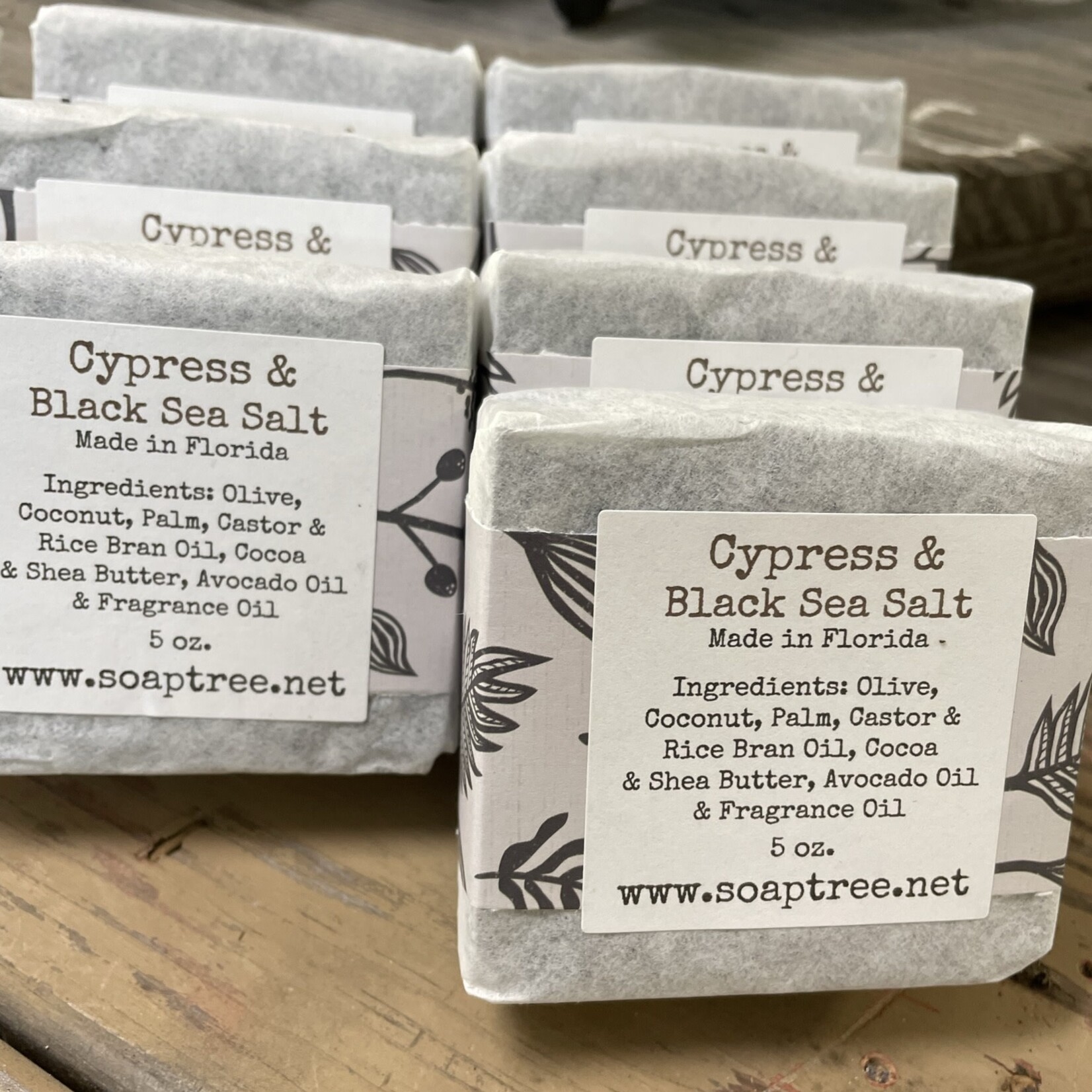 Soap - Cypress & Black Sea Salt