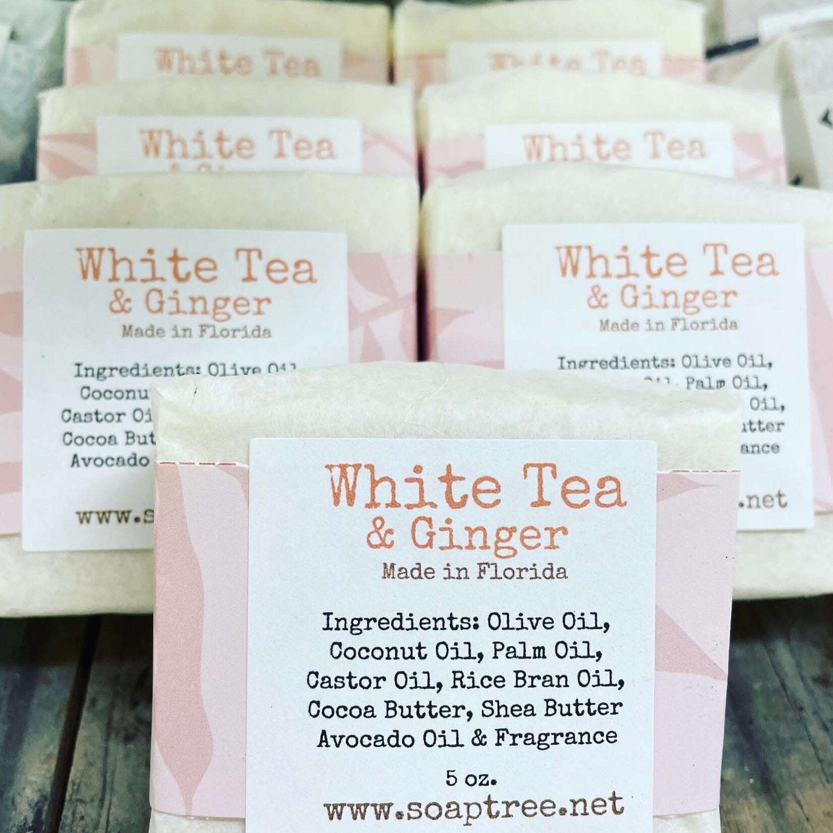 Soap - White Tea & Ginger