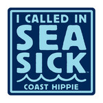 Coast Hippie Coast Hippie Stickers Navy Sea Sick
