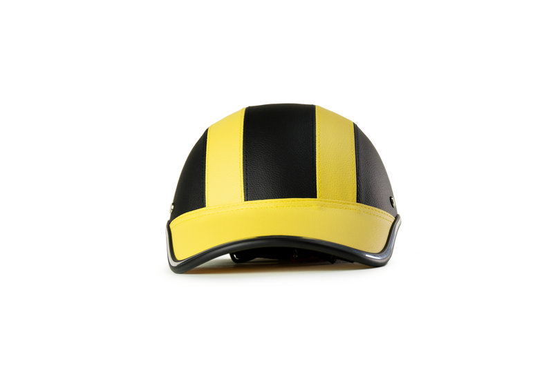 Casques en cuir - jaune