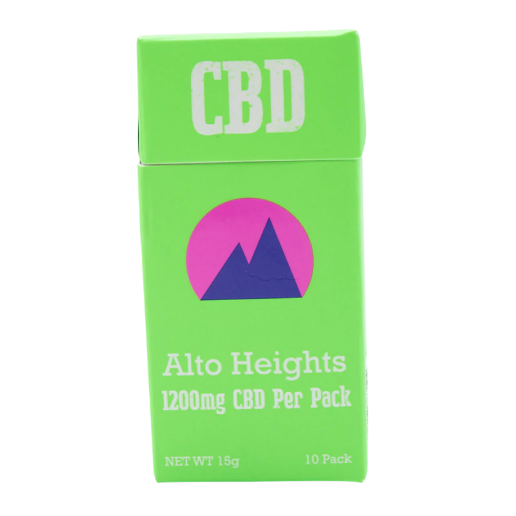 Alto Heights Alto Heights CBD ONLY Hemp Cigarettes - 10-Pack
