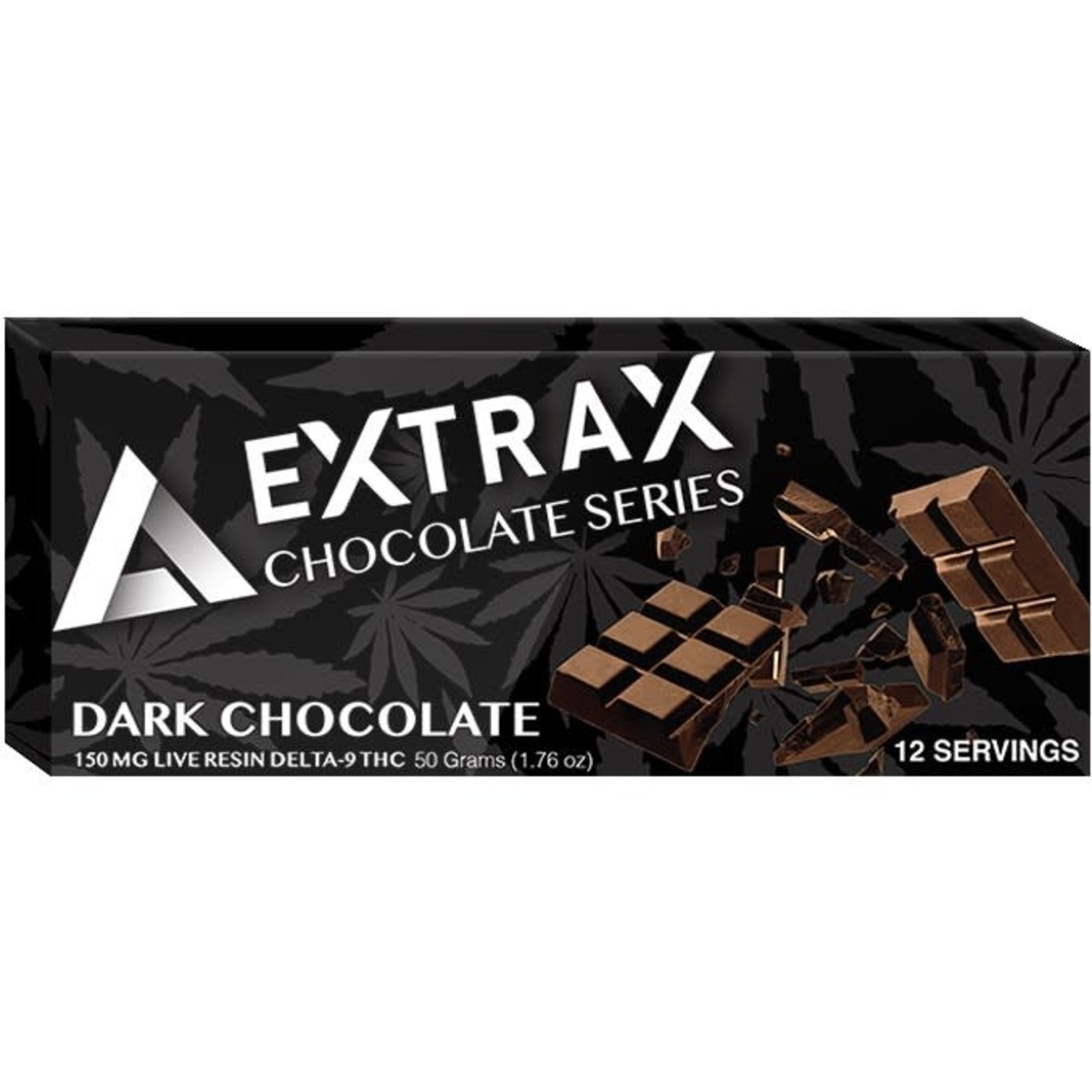 Delta Extrax Delta Extrax 150mg Live Resin Delta 9 Chocolate Bar - Dark Chocolate