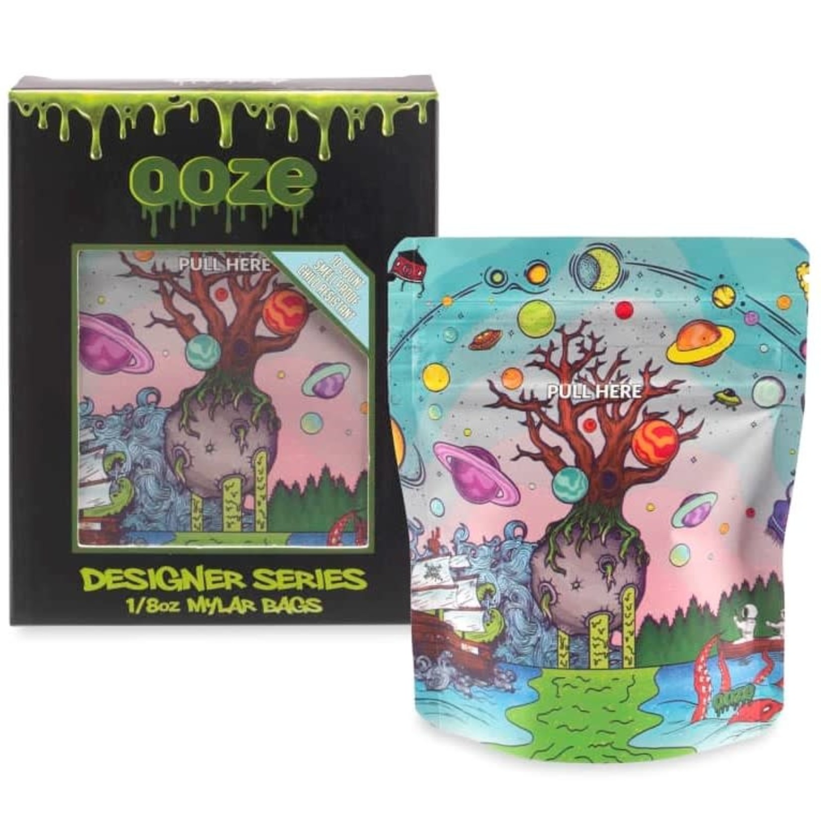 Ooze Ooze Designer Mylar Bags - Tree Of Life
