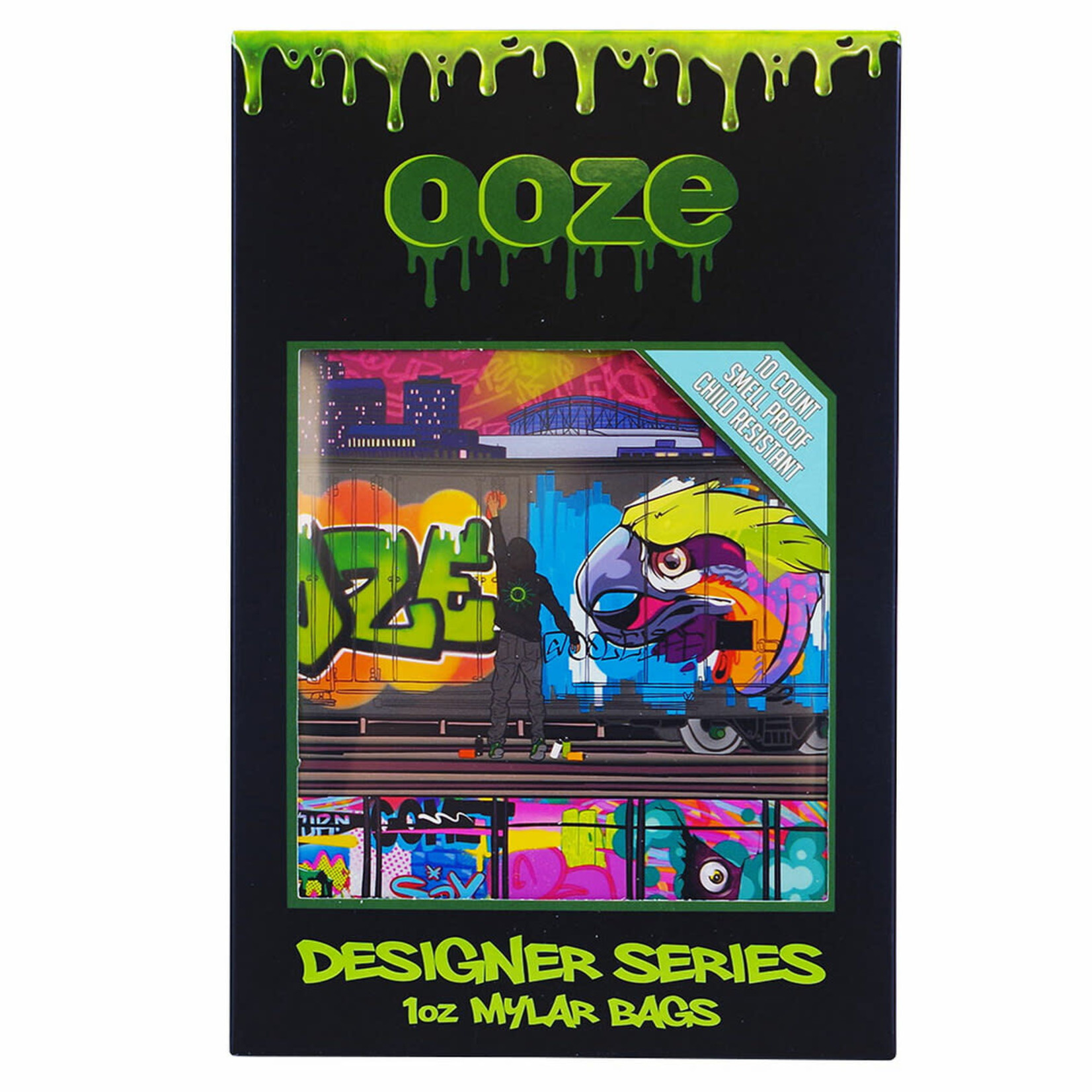 Ooze Ooze Designer Mylar Bags - Graffiti