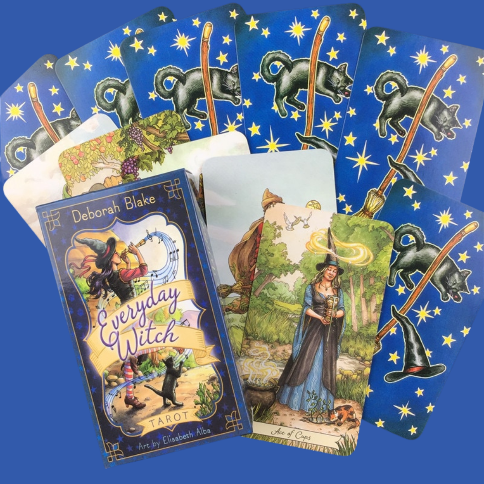 Everyday Witch Tarot Deck with Instruction Book
