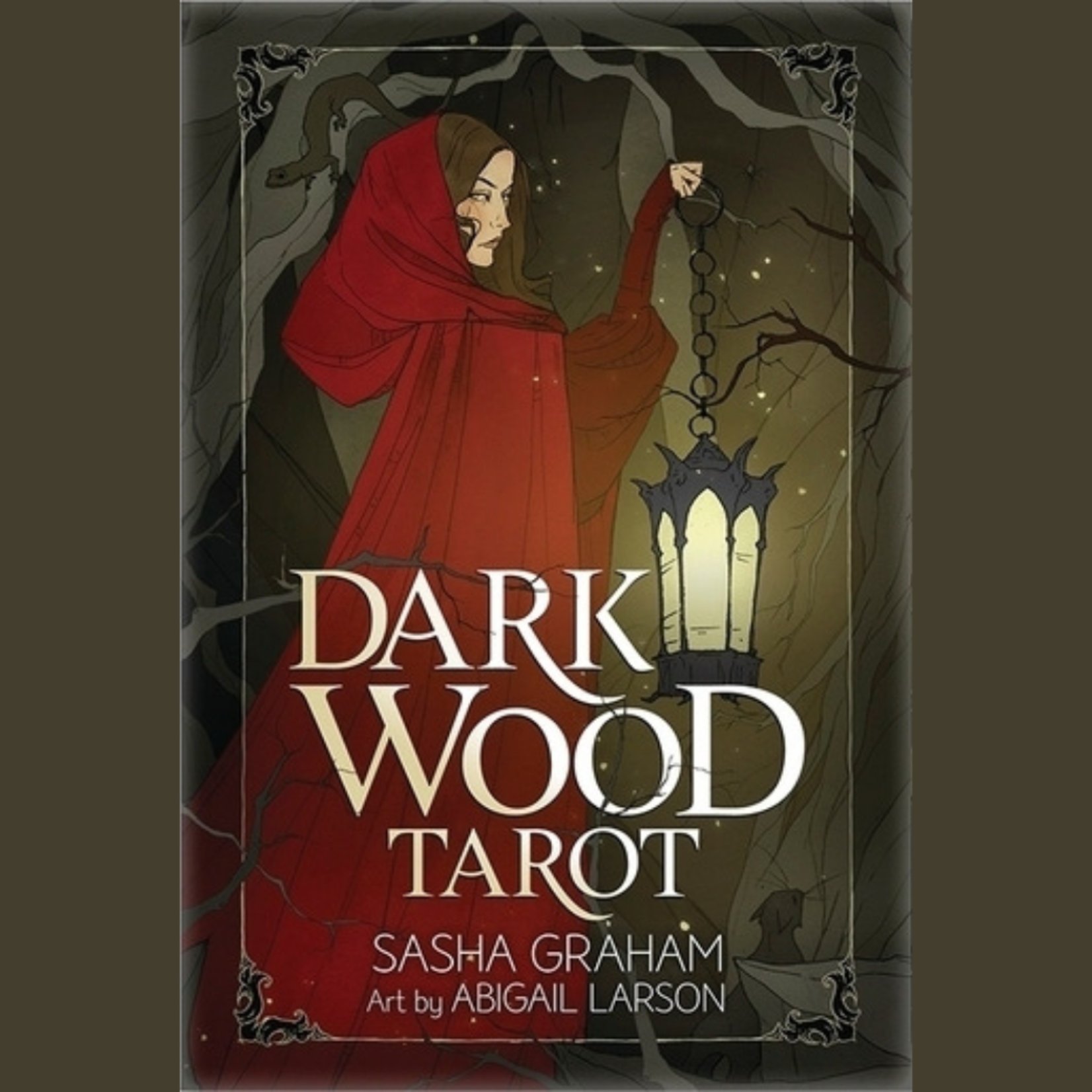 Dark Wood Tarot with Instruction Book