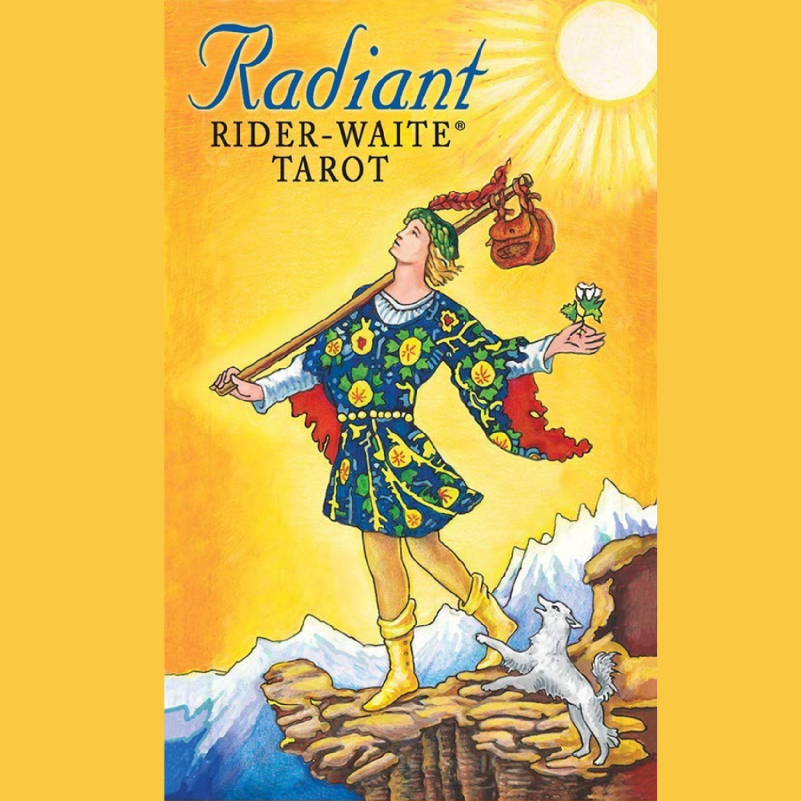 Radiant Rider-Waite Tarot Deck with Instruction Booklet