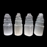 Selenite Single Tower - 4 Inch