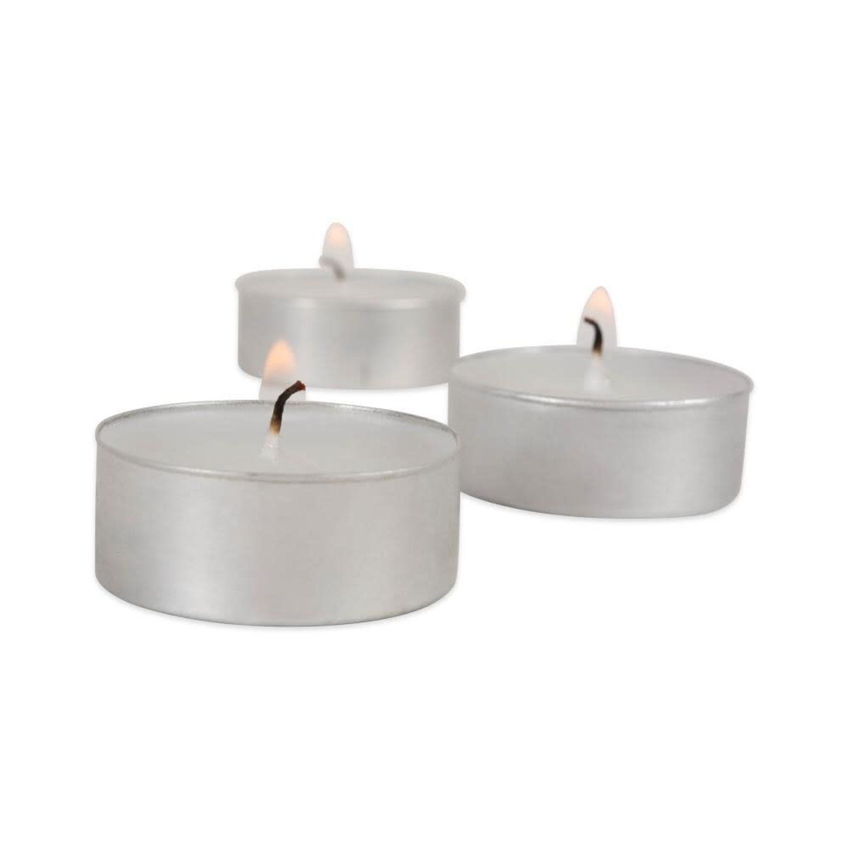 Colored Unscented Tea Light Candles - 10 Pack