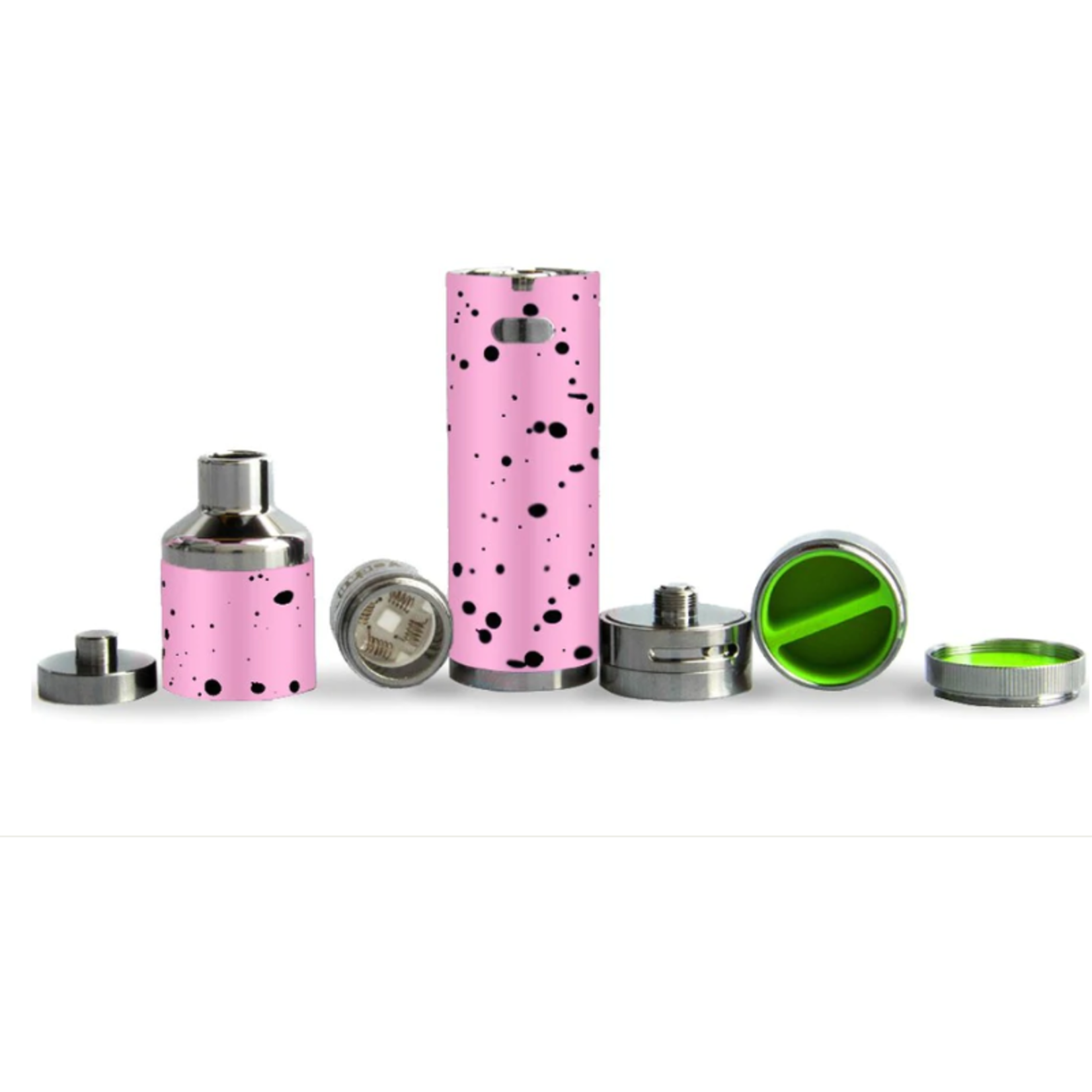 Yocan Yocan Evolve Plus XL (Wulf SE) Concentrate Vaporizer - Pink w/ Black Spatter