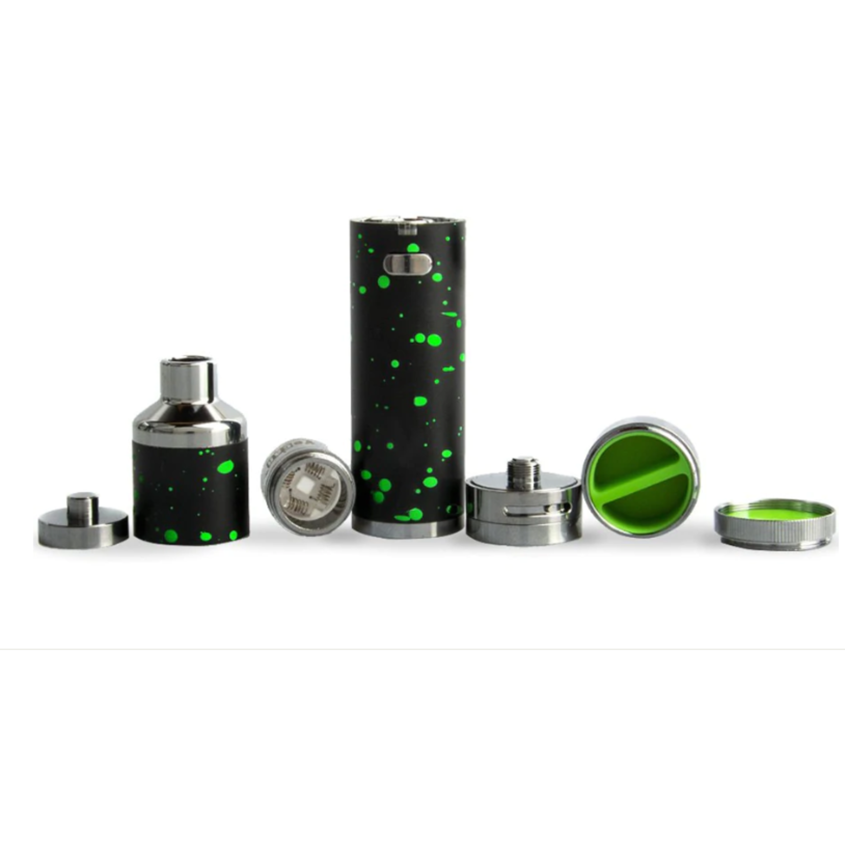 Yocan Yocan Evolve Plus XL (Wulf SE) Herbal Concentrate Vaporizer - Black w/ Green Spatter