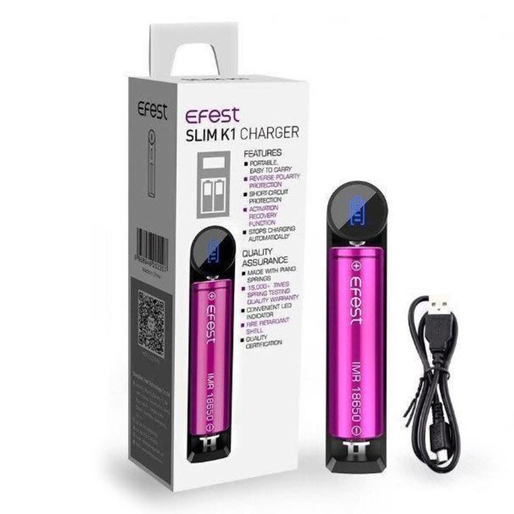 eFest eFest Slim K1 (Single) Battery Charger