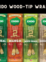 ENDO  Pre-Rolled Hemp Wraps w/ Wood Tips