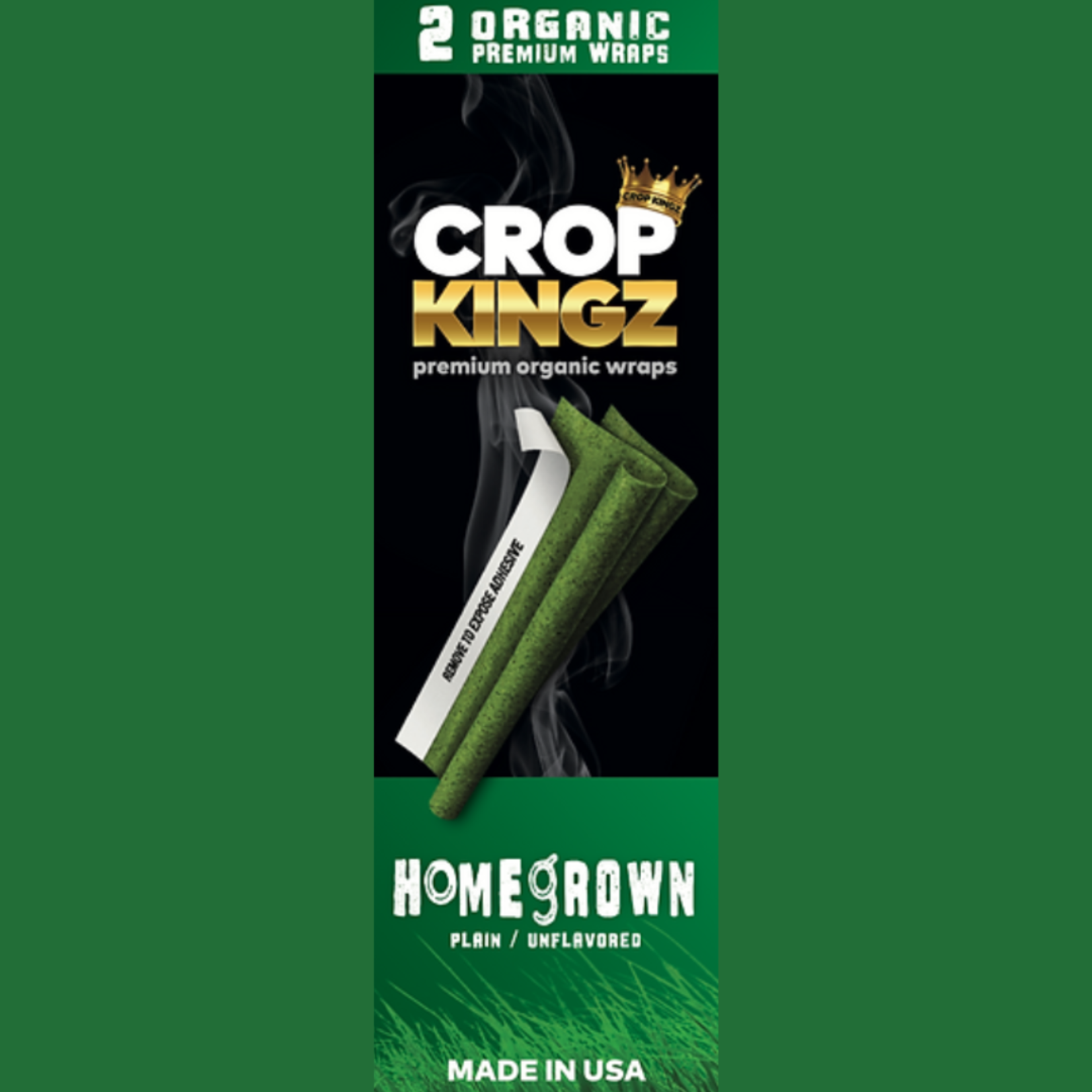 Crop Kingz: 2 Premium Organic Self-Sealing Wraps